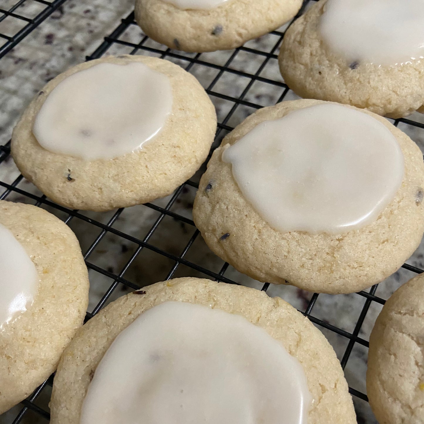 Lavender Lemon Haze Cookies (GF + Vg)